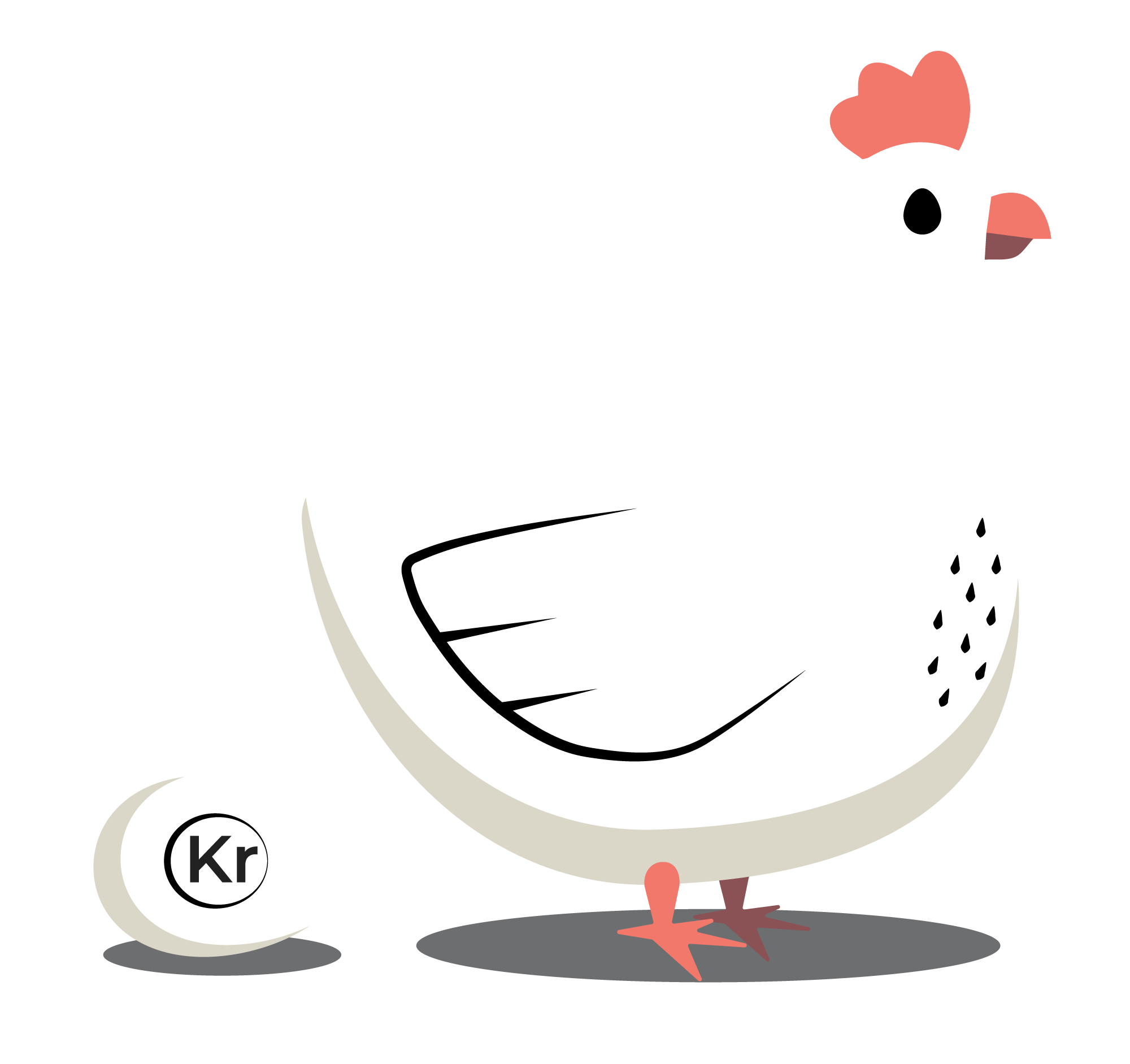 Høne-med-kroneegg